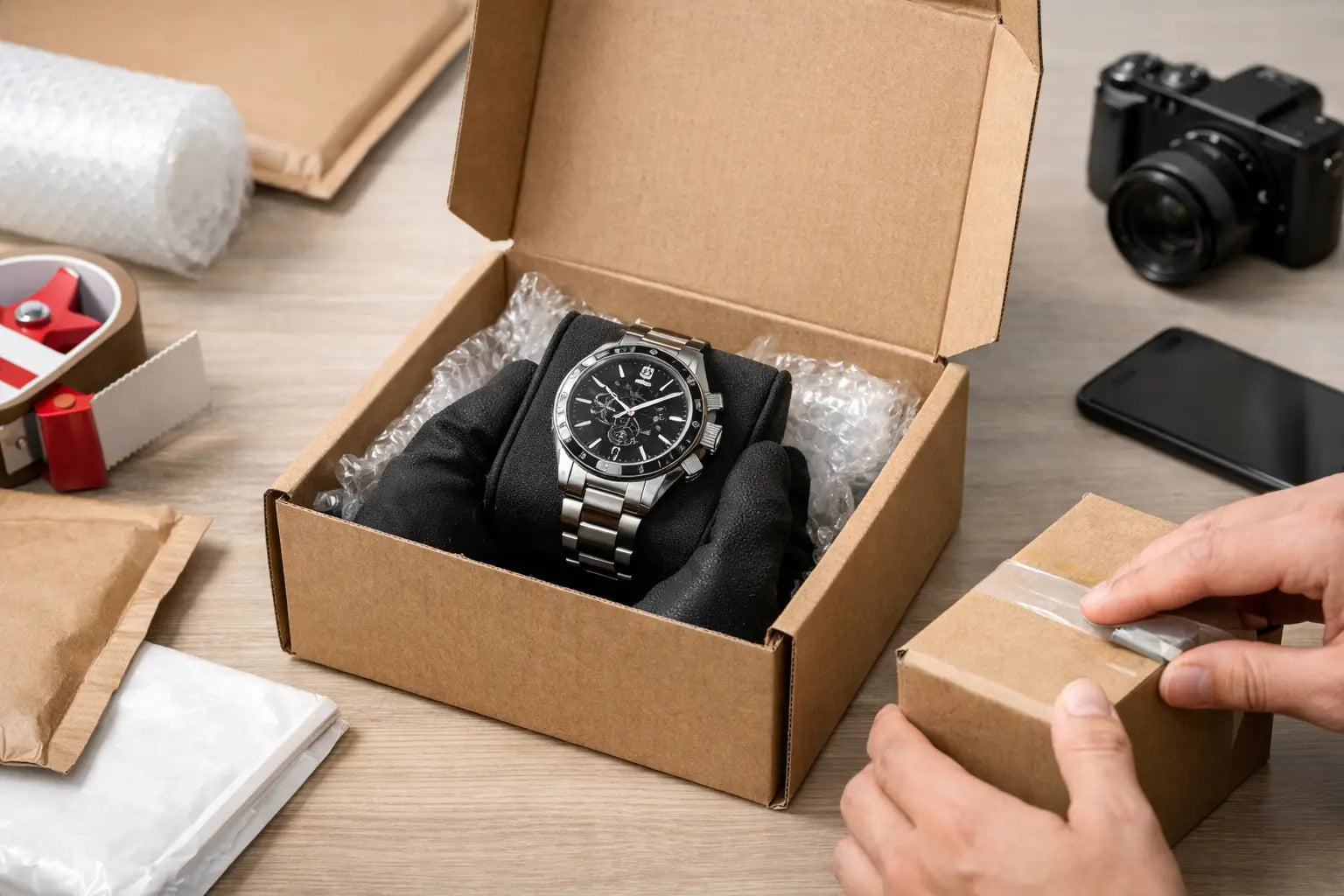 How to Sell Watch by Post Safely