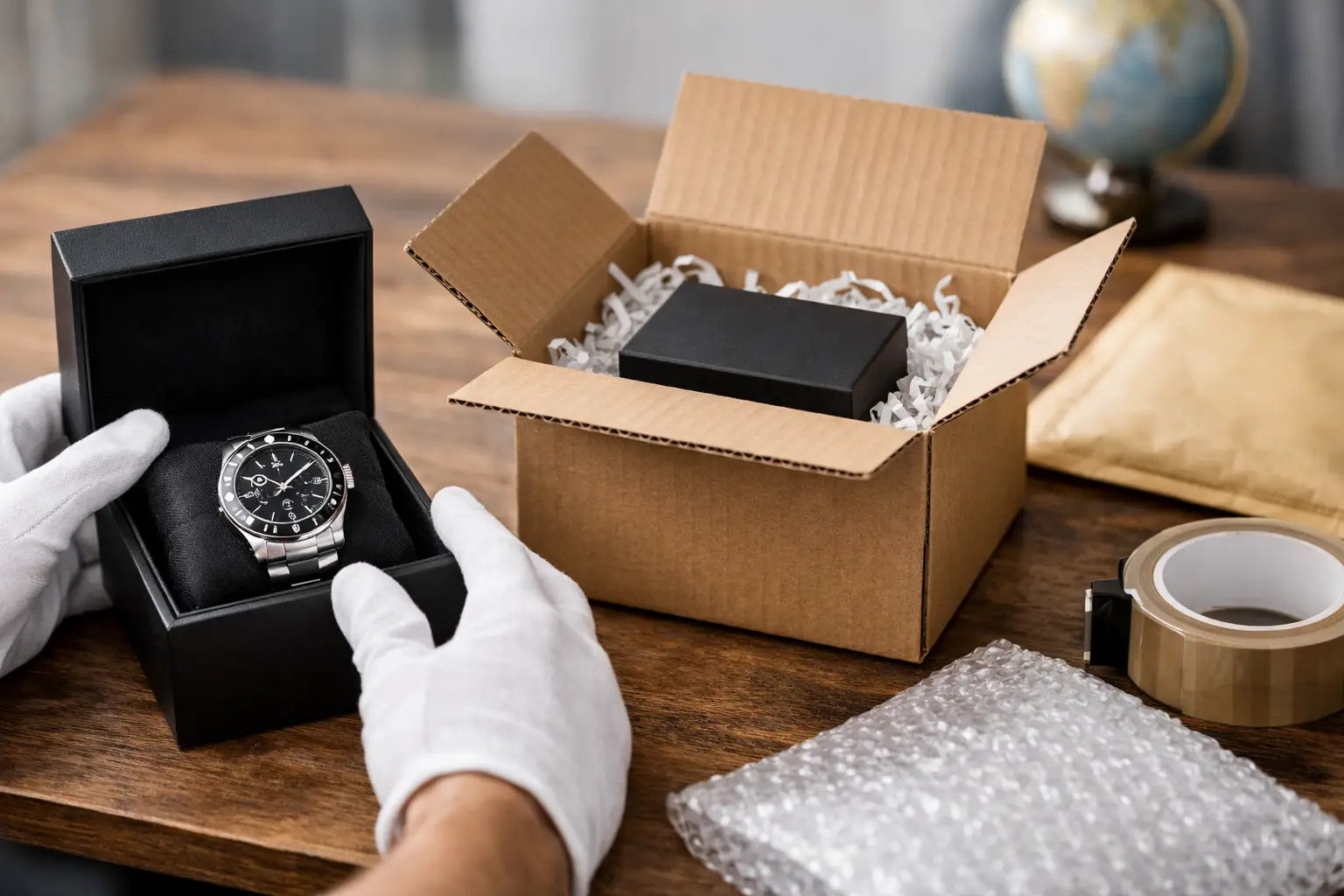 How to Package a Watch for Insured Shipping